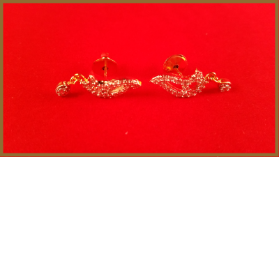 American Diamond Long Shaped Earrings