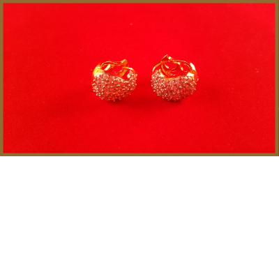 American Diamond Nath Style Earrings
