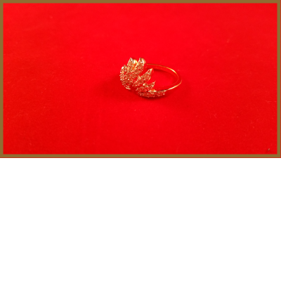 American Diamond Grabby Ring