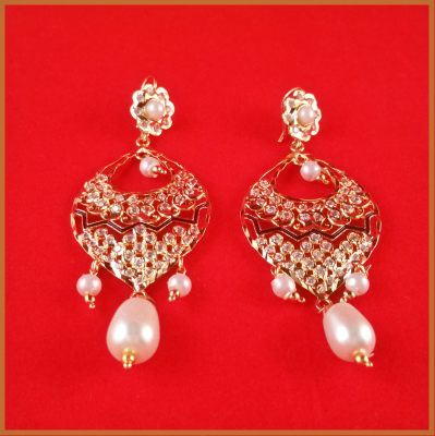 Gold Plated Hand Made Earrings