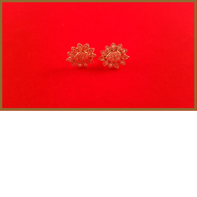 American Diamond Small Tree Shaped Earrings