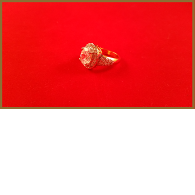 American Diamond Cardre Ring